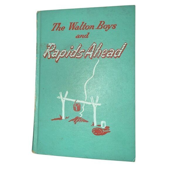 The Walton Boys and Rapids Ahead Hal Burton 1950 Vintage‎ Hardback Book - Picture 1 of 9